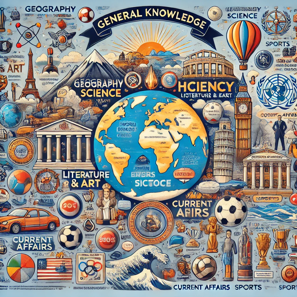 General knowledge MCQ test for competitive exams